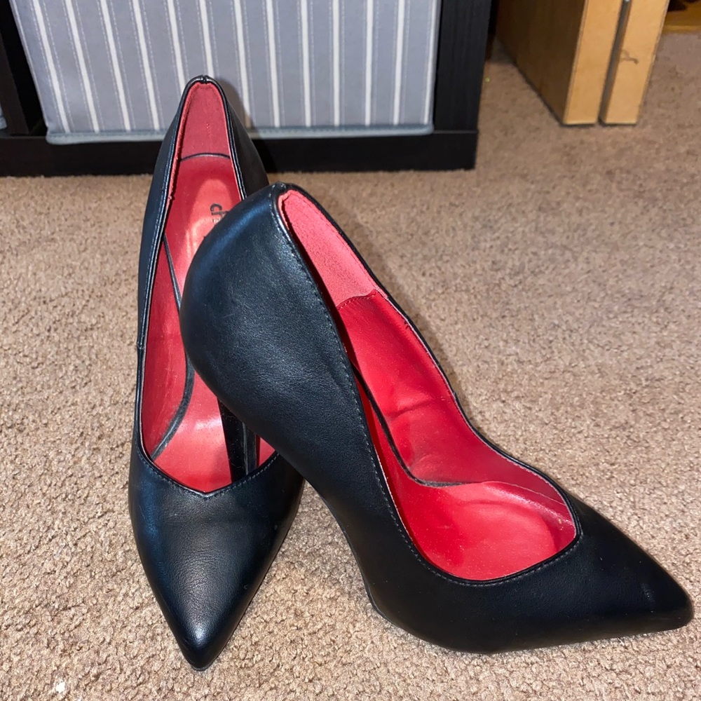 Black heels